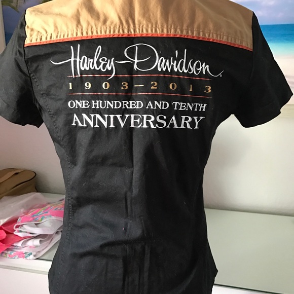 Harley-Davidson 110th Anniversary top - Picture 3 of 4